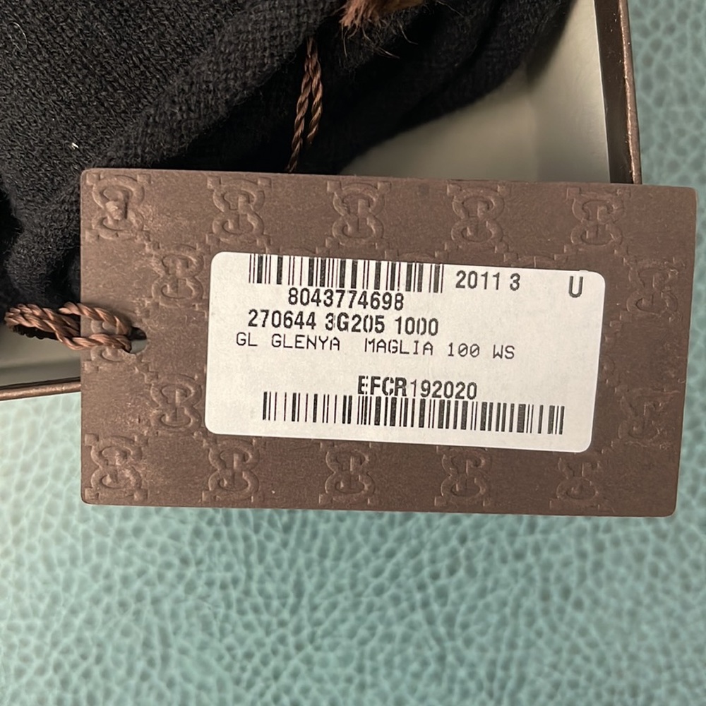 Authentic Gucci 100% Cashmere Long Gloves - Picture 5 of 5